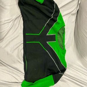 Elhoffer Design green corps crop sweater